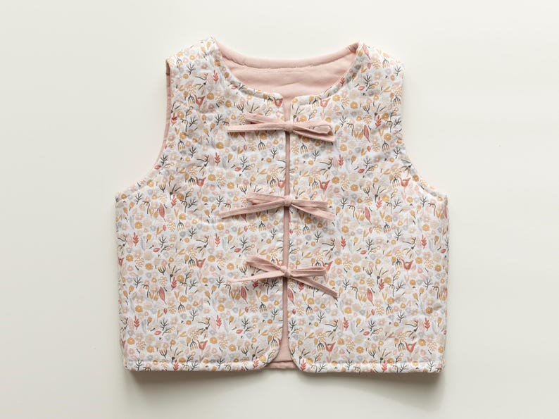 quilted vest for kids pattern