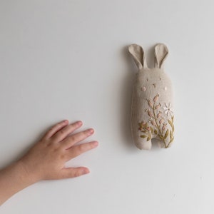 MILO bunny, PDF sewing pattern for bunny with embroidery tutorial image 4
