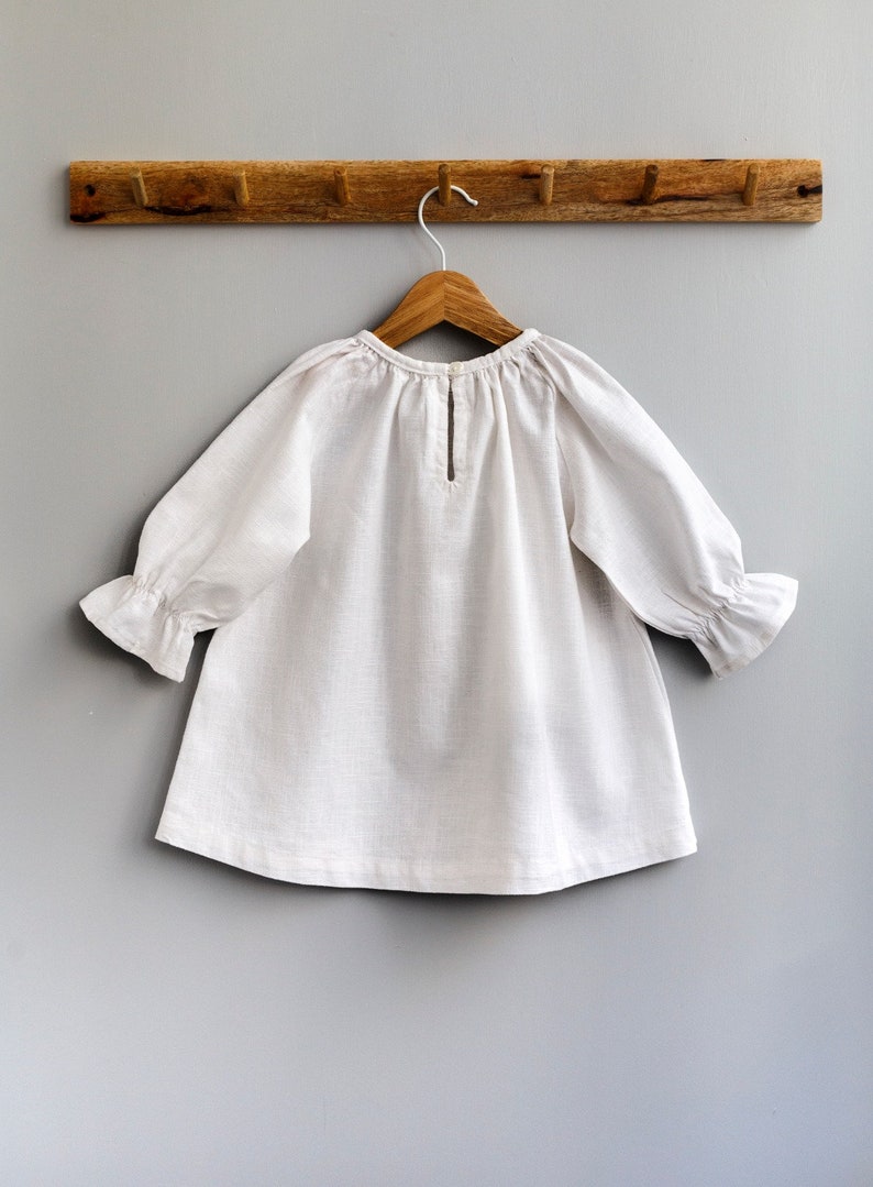 DAPHNE blouse dress, 2 in 1 PDF sewing pattern for kids image 3