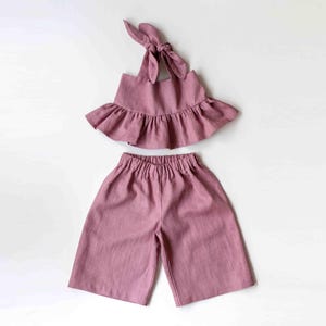 Summer Set Pattern for Children, PDF sewing pattern, DAHLIA + JADE