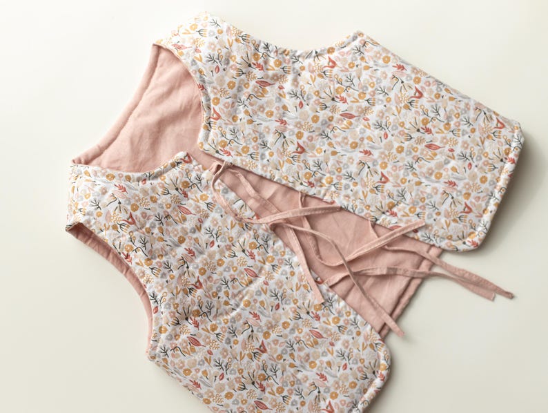 Ash Vest - PDF Sewing Pattern | Quilted Vest for Kids (0-3M to 5-6Y) image 4