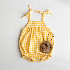 Willow Romper - PDF Sewing Pattern | Easy Romper for Kids (3-6M to 2-3Y)