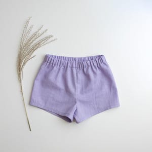 Daisy Shorts – PDF Sewing Pattern | Easy shorts pattern for Kids (0-3M to 6Y)