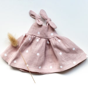 Vestido de muñeca Dahlia, patrón de costura PDF para ropa de muñeca