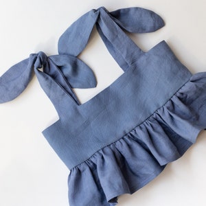 Dahlia Peplum Top Sewing Pattern for Children (PDF)
