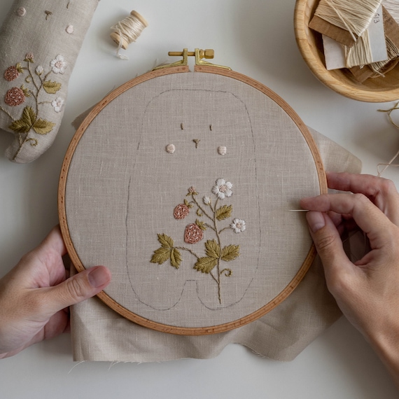 DOBI クマ、刺繍入りぬいぐるみ、PDF 縫製パターン - Etsy 日本