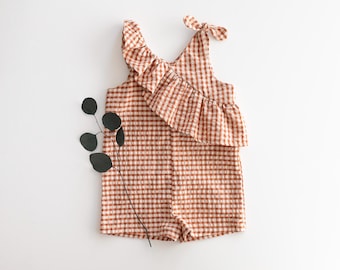 Hazel Romper | Children's Romper Sewing Pattern (0-3M to 5-6Y)