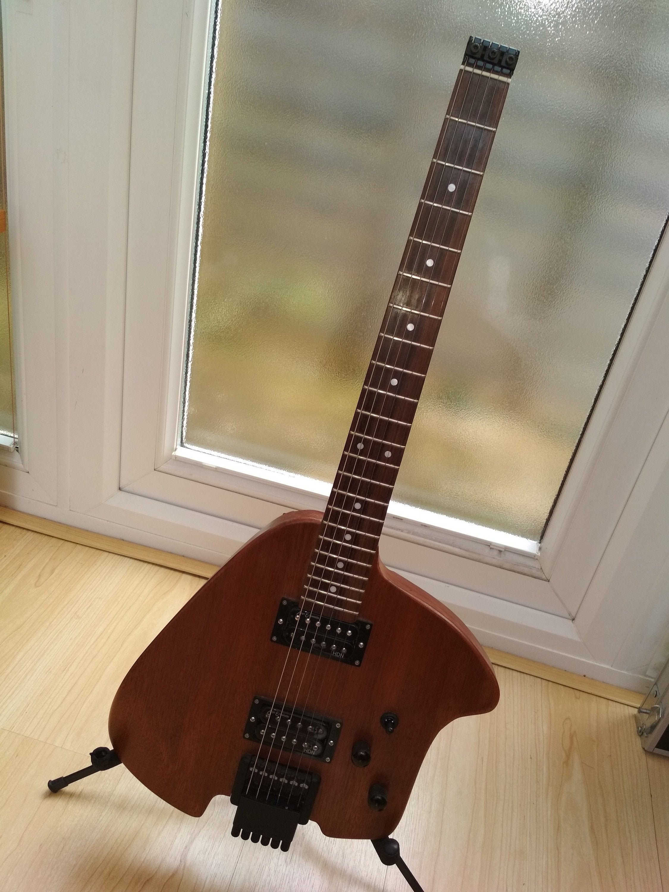 Klein Style Headless Ergonomic Solid Body Electric Guitar Etsy