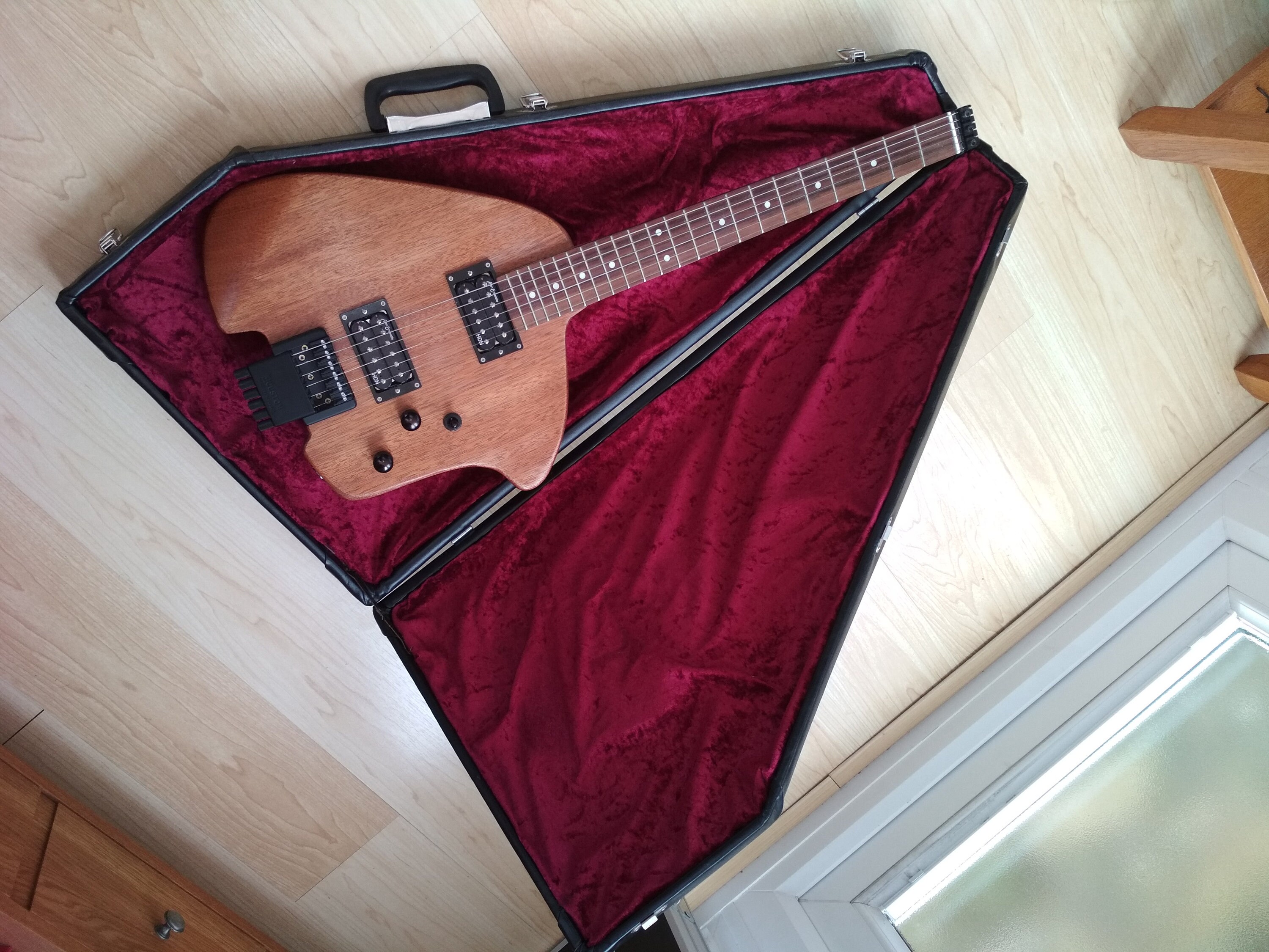 Klein Style Headless Ergonomic Solid Body Electric Guitar Etsy