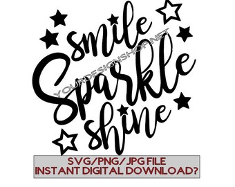 Free Free Smile Sparkle Shine Svg 525 SVG PNG EPS DXF File