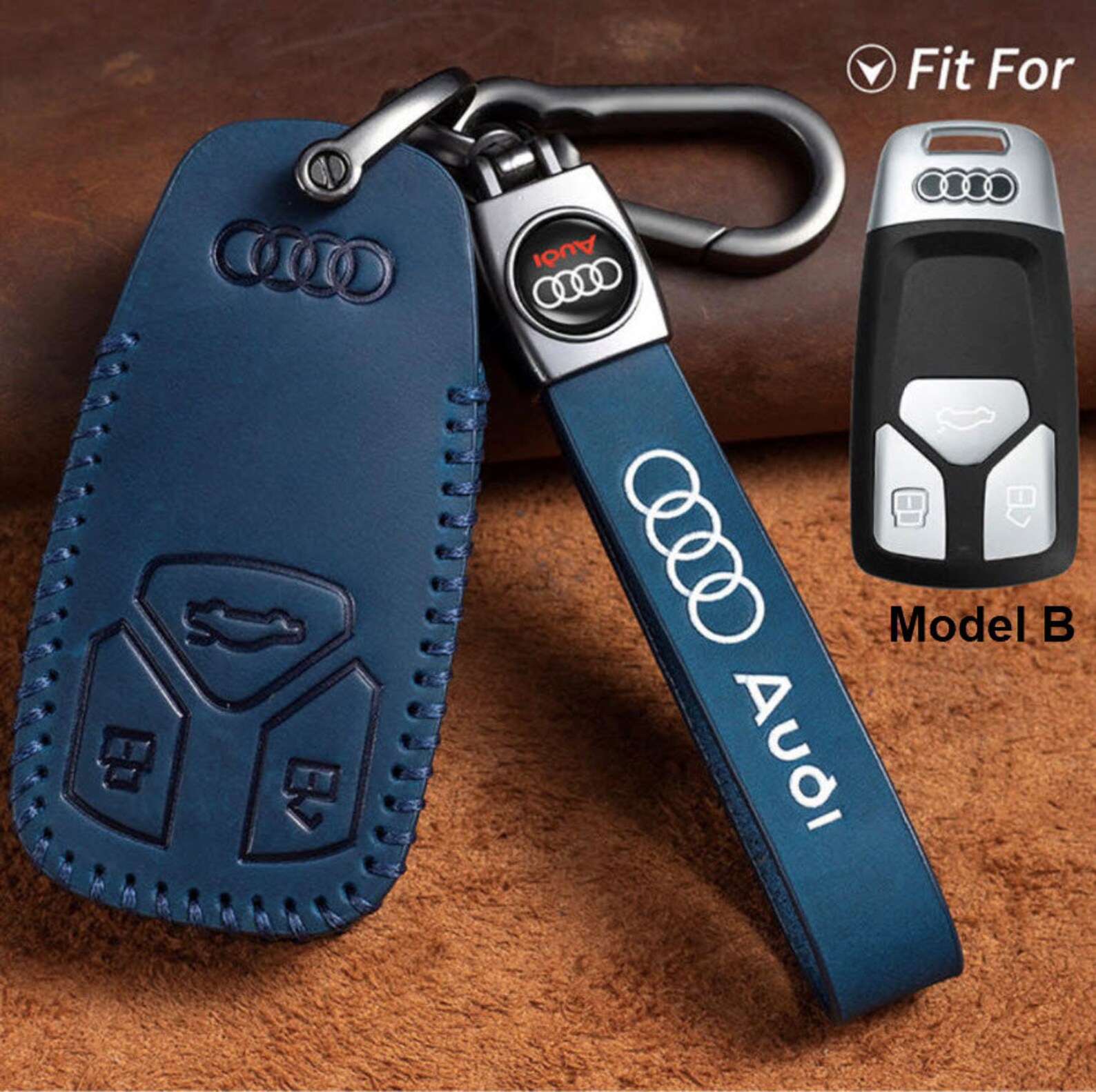 Genuine Leather Car Key/Fob Holder/Protector for Keyless Start Etsy