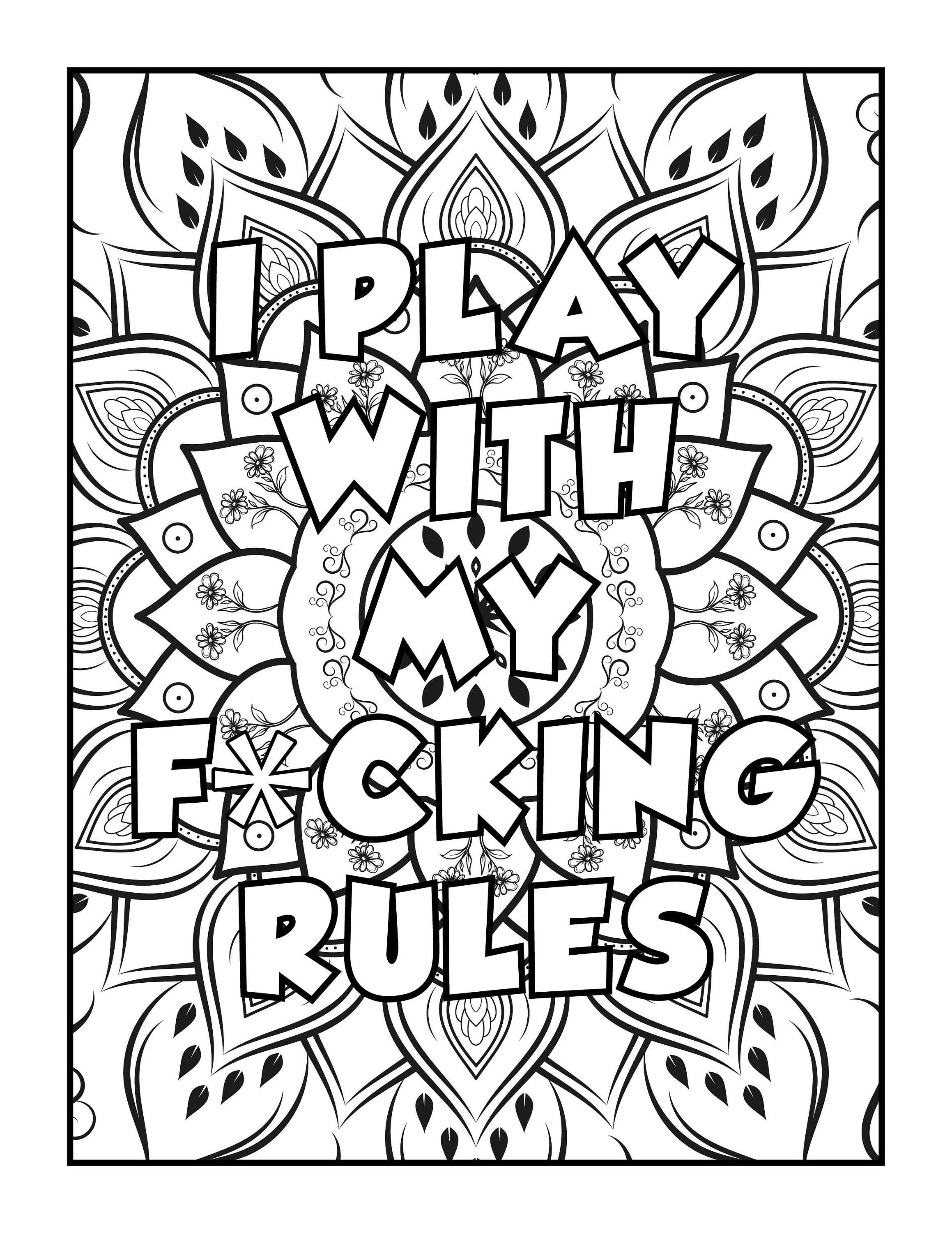 Swear Word Coloring Book For Adults: Go Fuck Yourself I'm Coloring:  Motivational Swear Words Coloring Book for Adults: Swearing Colouring Book  Pages for Stress.. Funny Adult Coloring Books) by Alesia Coloring Press
