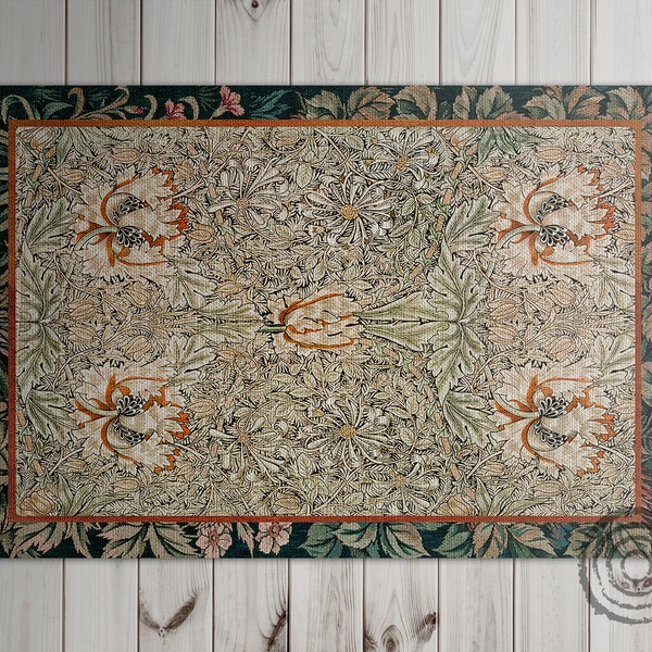William Morris Rugs Etsy