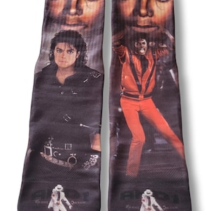 Michael Jackson Adult Custom Socks