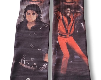 Michael Jackson Adult Custom Socks