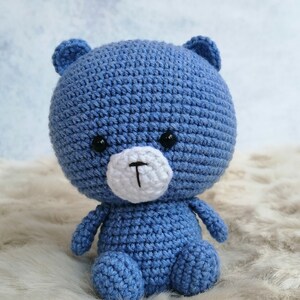 For Your Kids Birthday Teddy Bear / Birthday Present Teddy Bear /  Handmade Teddy Bear / Crochet Teddy Bear / Amigurumi Plush Teddy Bear