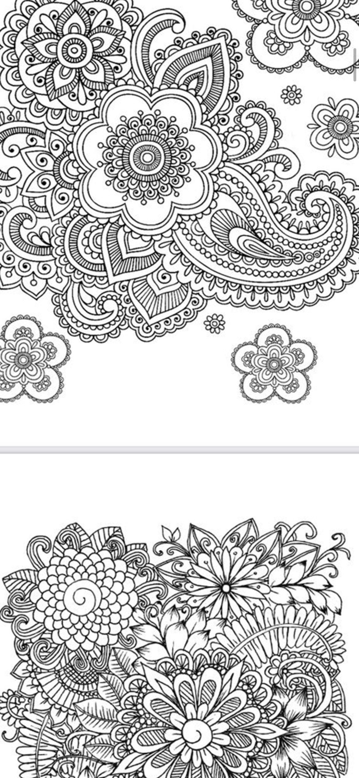 Nature inspired coloring pages | Etsy