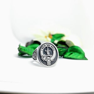 Zodiac Signet Gold Signet Ring, Personalized Ring for Astrology Lovers Gift, Zodiac Jewelry for Birthday Gift image 6