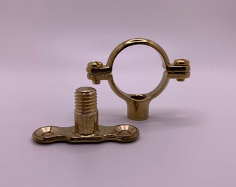 Brass Munsen Ring with Backplate