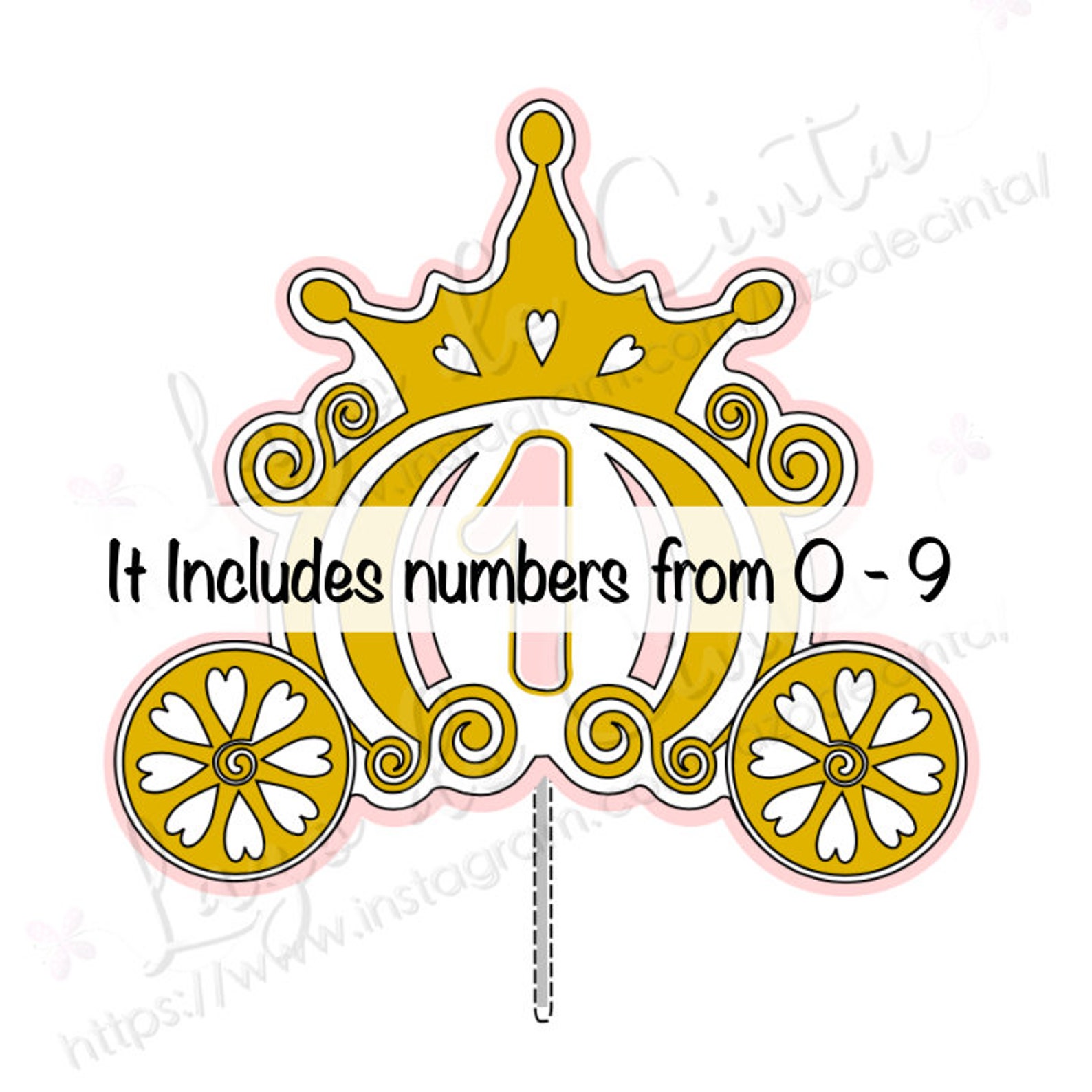 Princess Cake Topper Svg Princess Cake Topper Cut File Etsy UK