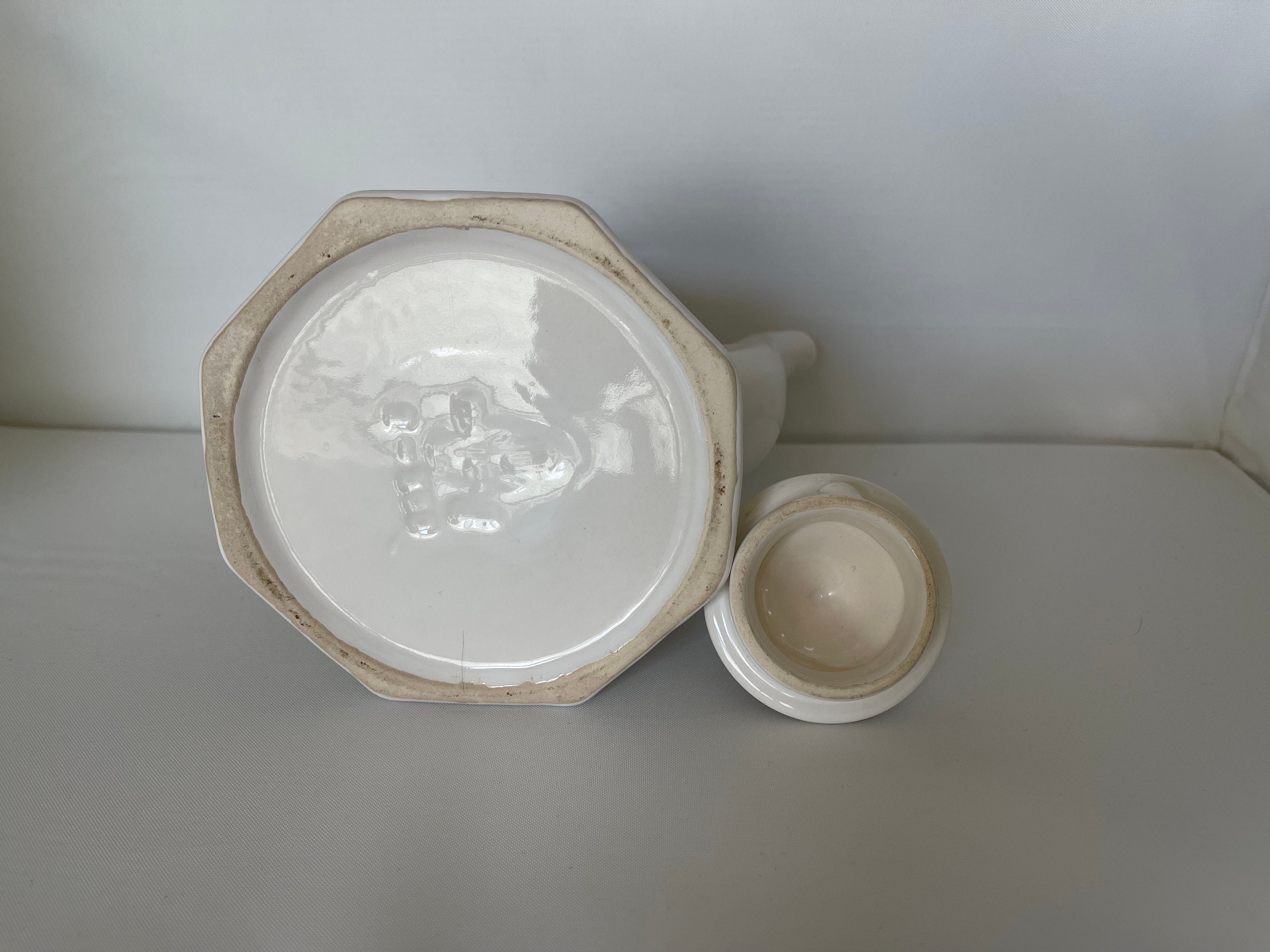 Pfaltzgraff Ironstone Coffee Pot Heritage Collection Etsy