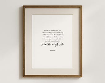 Póster del tema de la juventud SUD 2026 / Camina conmigo, Mujeres Jóvenes, imprimible (descarga digital)