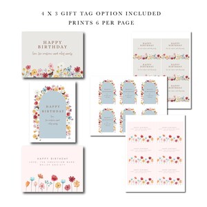 Relief Society Happy Birthday Editable Card | Relief Society Birthday ...
