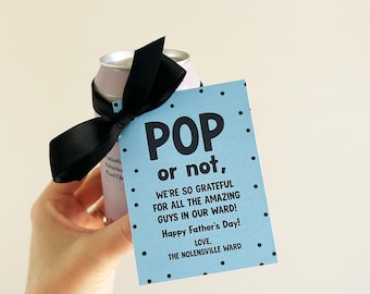 Etiqueta de regalo para el Día del Padre de la Iglesia SUD (Refresco SUD) Etiqueta de regalo imprimible para el Quórum de Élderes Descarga instantánea Etiqueta para papá SUD Etiqueta de regalo basada en la fe Iglesia DIY pdf