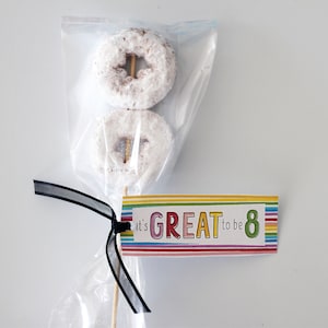 Rainbow LDS Baptism Preview Treat Tag | It&#39;s Great To Be 8 Gift Tag | LDS Baptism Preview | Printable Baptism Gift Tag