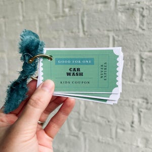 Vaderdagcadeaubonnen Afdrukbaar doe-het-zelfcadeau van kinderen Leuk Vaderdagcadeau voor papa Bewerkbare kortingsbonnen voor papa Cadeau direct downloaden