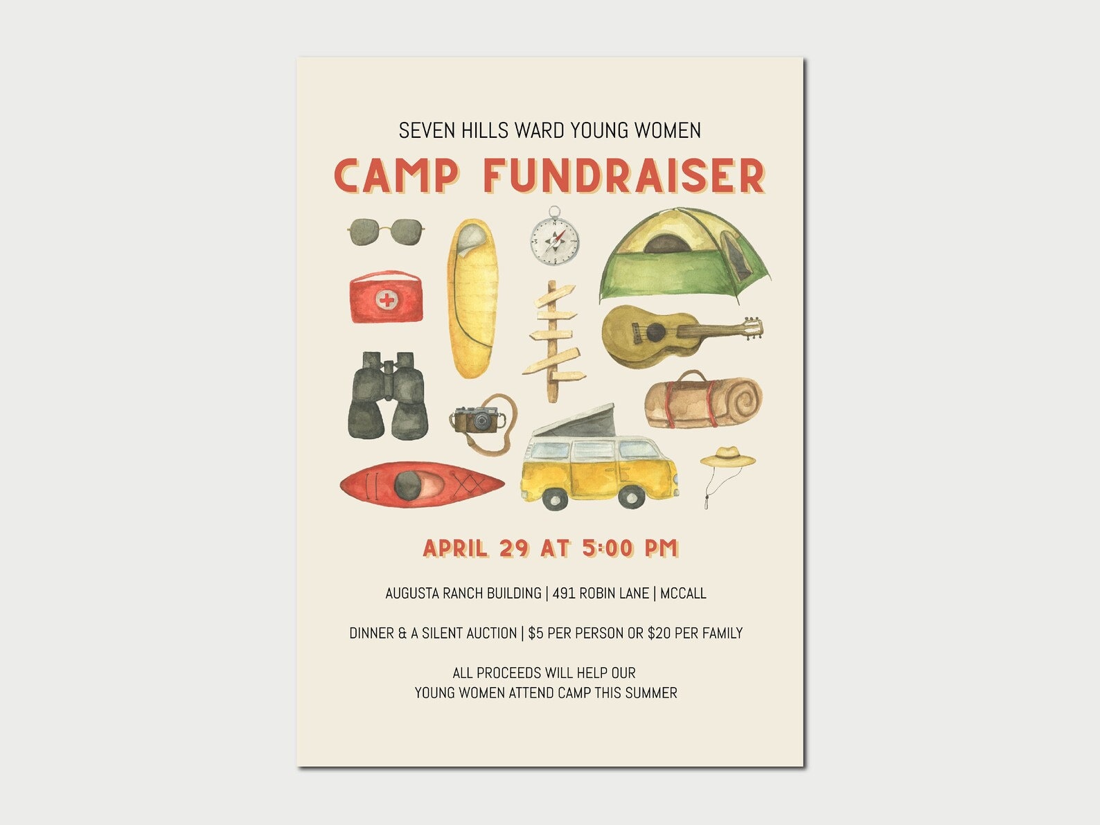 LDS Girls Camp Bundle Young Women's Camp Printables - Etsy