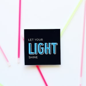 Young Women Girl&#39;s Camp Pillow Treats | Glow Stick Gift Tag | Instant Download Gift Tag for LDS Girls Camp Gift