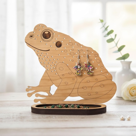 Frog Earring Holder With Ring Holder, Gifts For Teen Girls