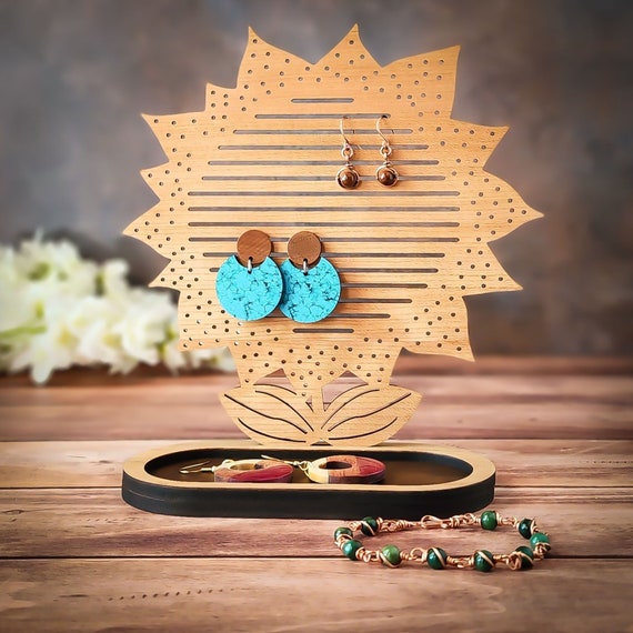 Sunflower Earring Holder