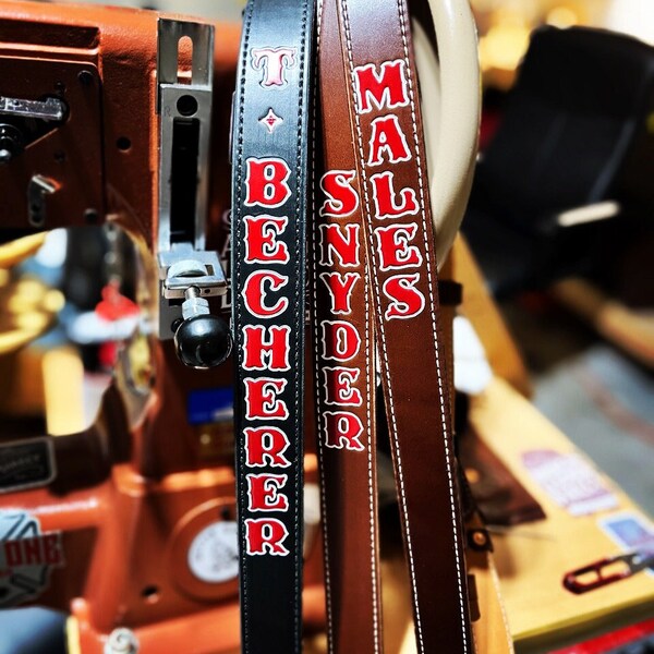 Custom Firefighter Radio Strap