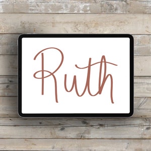 Ruth Procreate Brush