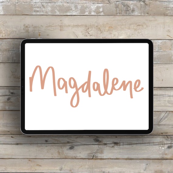 Magdalene Procreate Brush
