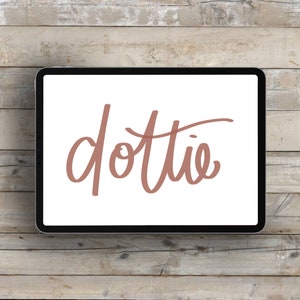 Dottie Procreate Brush
