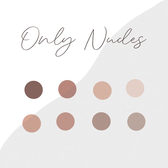 Only Nudes Procreate Palette