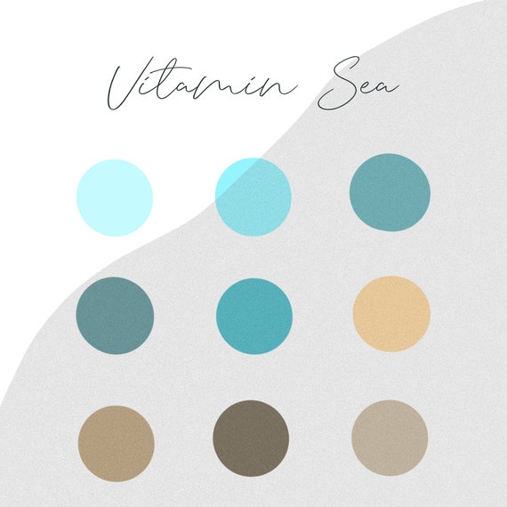 Vitamin Sea Procreate Palette
