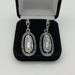 Sterling Silver Guadalupe Earrings