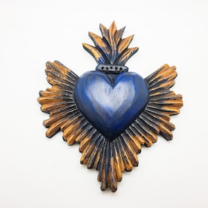 Hand-Carved Sacred Heart