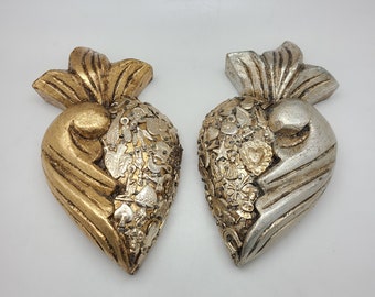 Hand-carved Milagro Heart - Etsy