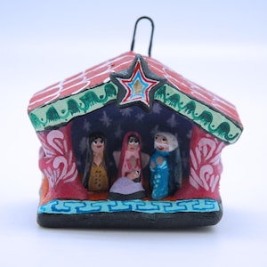 Handcrafted Mexican Nativity, Small