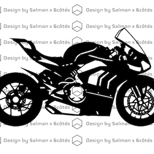 DUCATI V4 Circuit and Road Version cutfile svg dxf ai eps