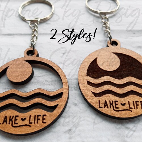 Keychain File Keychain SVG Files Laser Etsy