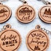 Glowforge Keychain SVG | Glowforge Keychain File | Laser Keychain File ...
