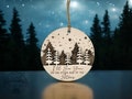Memorial Ornament SVG For Glowforge Laser Layered Ornament Svg Remembrance Ornament SVG Christmas Ornaments SVG Files Stars In Memory Of Svg