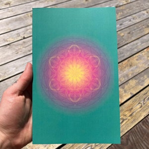 FLEETING FORTUNE - Livre de poésie psychédélique hippie art boho