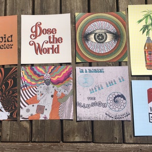 Psychedelic Prints - Trippy Art